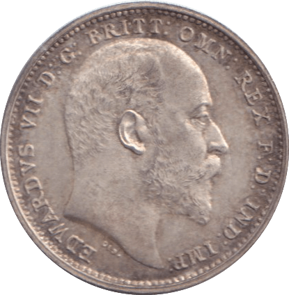 1904 MAUNDY FOURPENCE ( UNC ) 2 - MAUNDY FOURPENCE - Cambridgeshire Coins