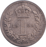 1904 MAUNDY ONE PENNY ( UNC ) 2 - MAUNDY ONE PENNY - Cambridgeshire Coins