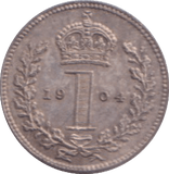 1904 MAUNDY ONE PENNY ( UNC ) 3 - MAUNDY ONE PENNY - Cambridgeshire Coins