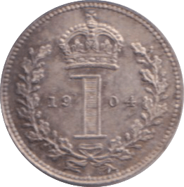 1904 MAUNDY ONE PENNY ( UNC ) 9 - MAUNDY ONE PENNY - Cambridgeshire Coins