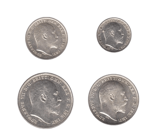 1904 MAUNDY SET EDWARD VII - Maundy Set - Cambridgeshire Coins