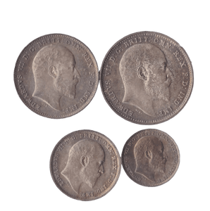 1904 MAUNDY SET EDWARD VII - Maundy Set - Cambridgeshire Coins