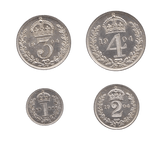 1904 MAUNDY SET EDWARD VII - Maundy Set - Cambridgeshire Coins