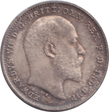 1904 MAUNDY THREEPENCE ( UNC ) 5 - MAUNDY THREEPENCE - Cambridgeshire Coins