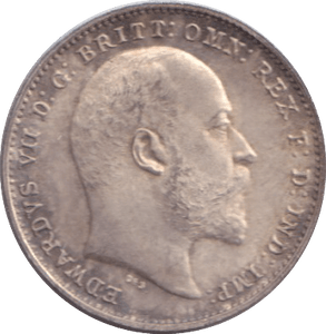 1904 MAUNDY THREEPENCE ( UNC ) 6 - MAUNDY THREEPENCE - Cambridgeshire Coins