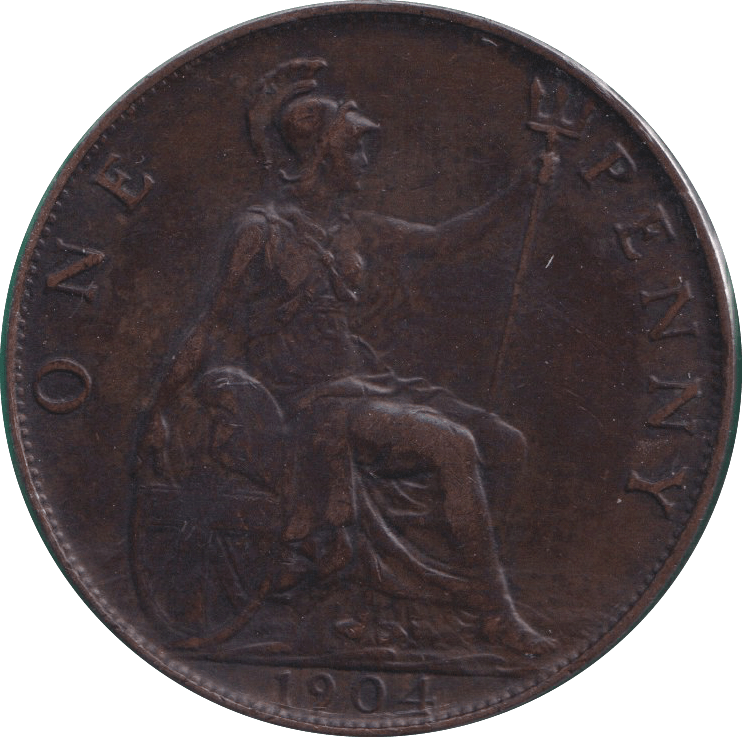 1904 PENNY ( VF ) - PENNY - Cambridgeshire Coins