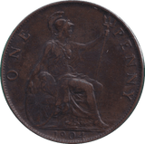 1904 PENNY ( VF ) - PENNY - Cambridgeshire Coins