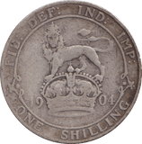 1904 SHILLING ( FINE ) - SHILLING - Cambridgeshire Coins