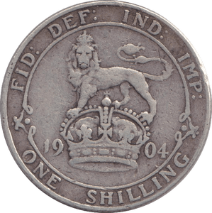 1904 SHILLING ( GF ) - SHILLING - Cambridgeshire Coins