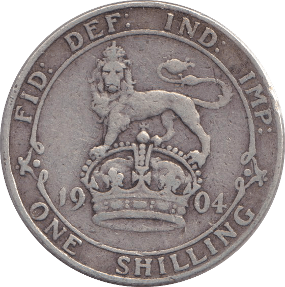 1904 SHILLING ( GF ) - SHILLING - Cambridgeshire Coins