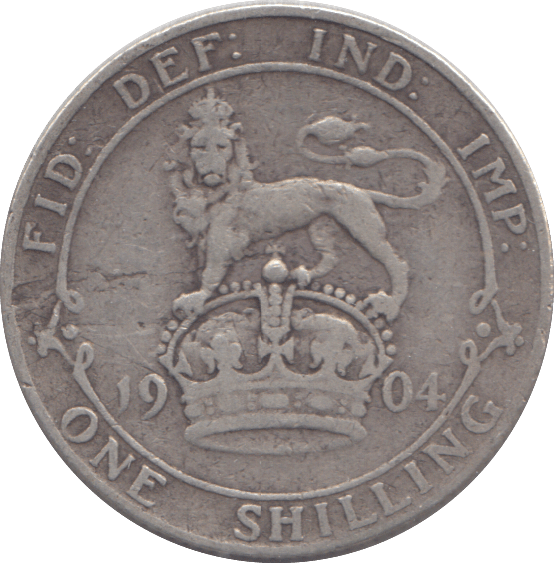 1904 SHILLING ( GF ) - SHILLING - Cambridgeshire Coins