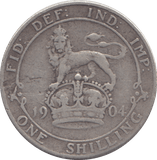 1904 SHILLING ( GF ) - SHILLING - Cambridgeshire Coins