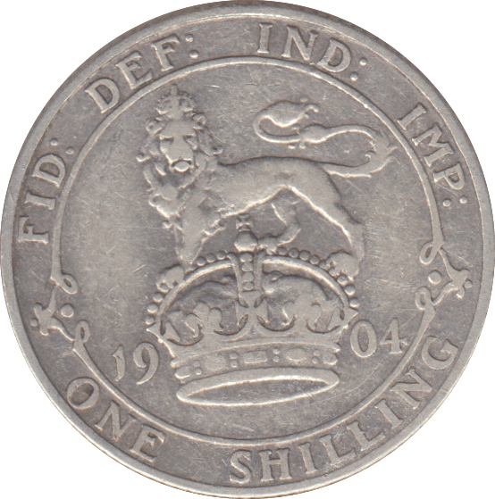 1904 SHILLING ( GF ) - SHILLING - Cambridgeshire Coins