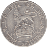 1904 SHILLING ( GF ) - SHILLING - Cambridgeshire Coins