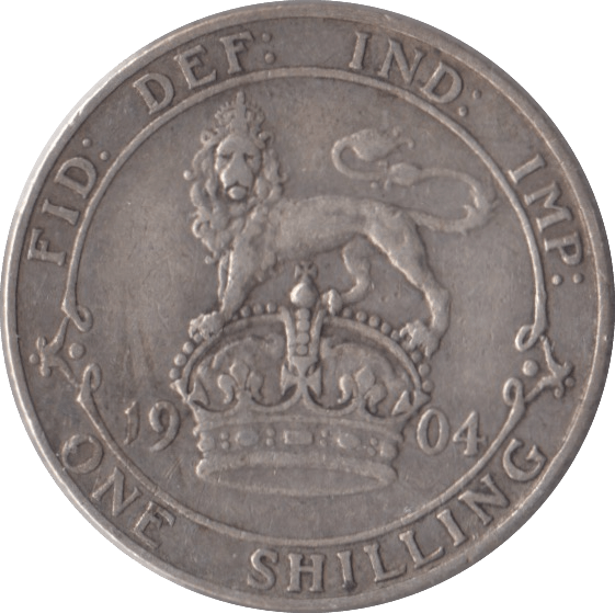 1904 SHILLING ( VF ) - Shilling - Cambridgeshire Coins