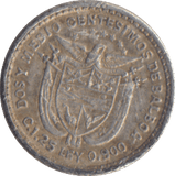 1904 SILVER 2 1/2 CENTESIMOS PANAMA - SILVER WORLD COINS - Cambridgeshire Coins