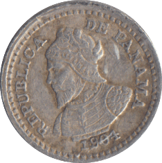 1904 SILVER 2 1/2 CENTESIMOS PANAMA - SILVER WORLD COINS - Cambridgeshire Coins