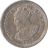 1904 SILVER 2 1/2 CENTESIMOS PANAMA - SILVER WORLD COINS - Cambridgeshire Coins