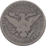 1904 SILVER HALF DOLLAR USA - SILVER WORLD COINS - Cambridgeshire Coins
