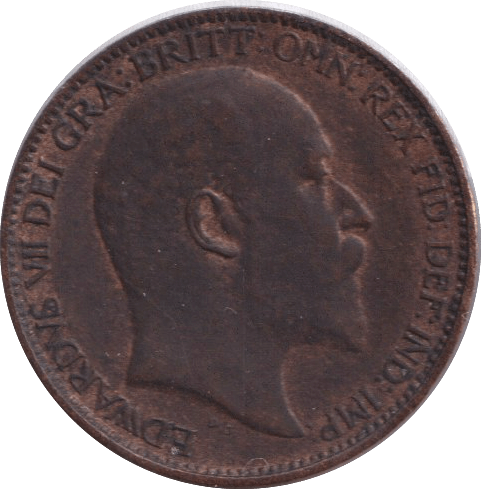 1905 FARTHING ( EF ) - FARTHING - Cambridgeshire Coins