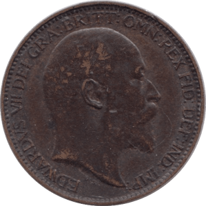 1905 FARTHING ( FINE ) - Farthing - Cambridgeshire Coins
