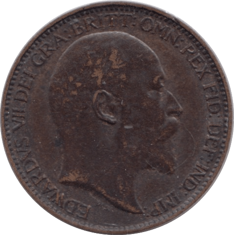 1905 FARTHING ( FINE ) - Farthing - Cambridgeshire Coins