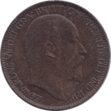 1905 FARTHING ( VF ) - Farthing - Cambridgeshire Coins