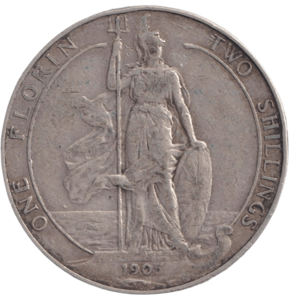 1905 FLORIN ( F ) - FLORIN - Cambridgeshire Coins