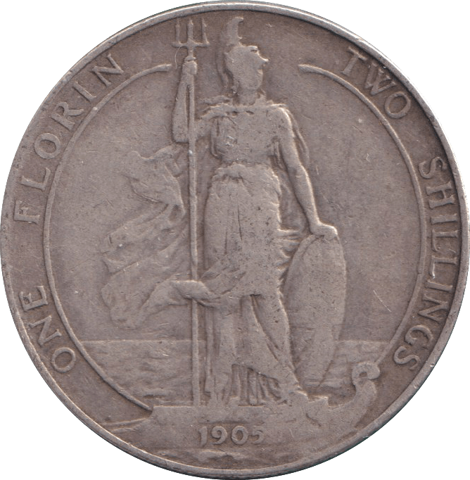 1905 FLORIN ( FINE ) - FLORIN - Cambridgeshire Coins