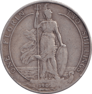1905 FLORIN ( GF ) - FLORIN - Cambridgeshire Coins
