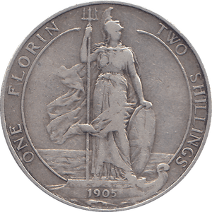 1905 FLORIN ( GF ) - FLORIN - Cambridgeshire Coins