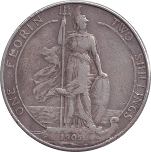 1905 FLORIN ( GF ) - FLORIN - Cambridgeshire Coins