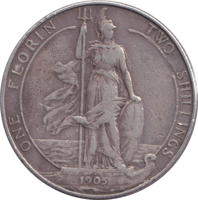 1905 FLORIN ( GF ) - FLORIN - Cambridgeshire Coins
