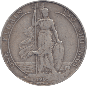 1905 FLORIN ( GF ) - FLORIN - Cambridgeshire Coins