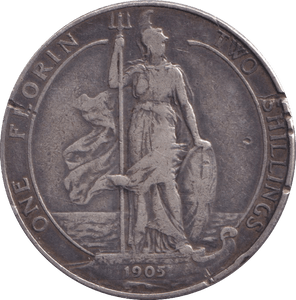 1905 FLORIN ( GF ) - FLORIN - Cambridgeshire Coins