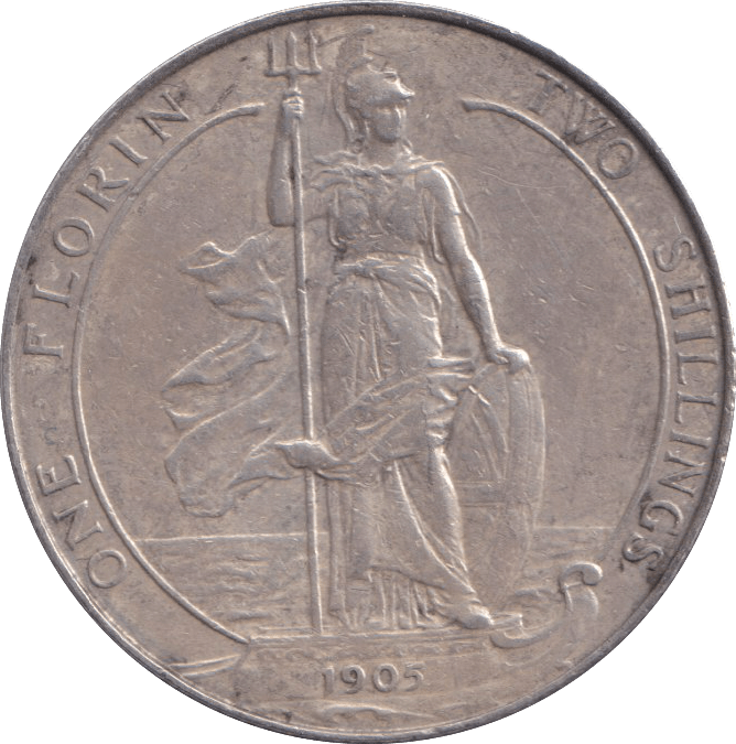 1905 FLORIN ( GVF ) - FLORIN - Cambridgeshire Coins