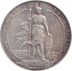 1905 FLORIN ( GVF ) - FLORIN - Cambridgeshire Coins