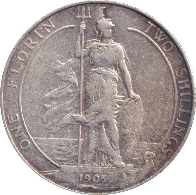 1905 FLORIN ( GVF ) - FLORIN - Cambridgeshire Coins