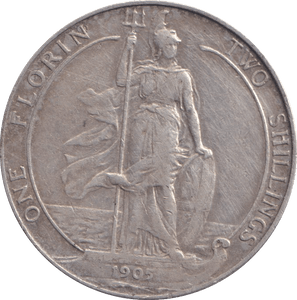 1905 FLORIN ( VF ) - FLORIN - Cambridgeshire Coins