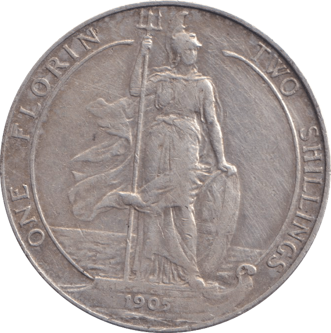 1905 FLORIN ( VF ) - FLORIN - Cambridgeshire Coins