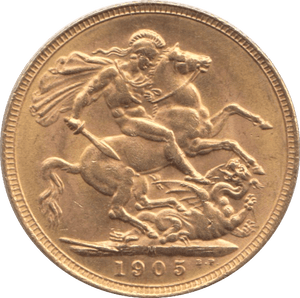 1905 GOLD SOVEREIGN ( AUNC ) MELBOURNE MINT - Sovereign - Cambridgeshire Coins