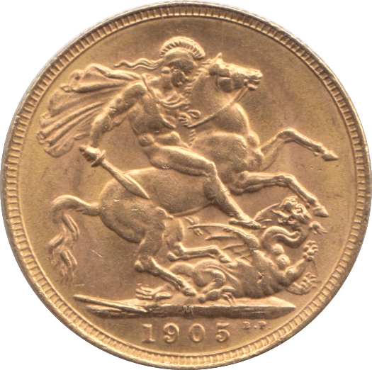 1905 GOLD SOVEREIGN ( AUNC ) MELBOURNE MINT - Sovereign - Cambridgeshire Coins
