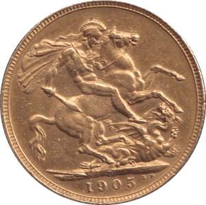 1905 GOLD SOVEREIGN ( AUNC ) PERTH MINT - SOVEREIGN - Cambridgeshire Coins