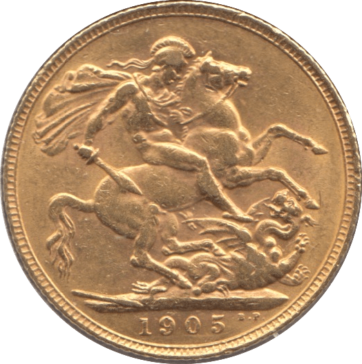 1905 GOLD SOVEREIGN ( EF ) - SOVEREIGN - Cambridgeshire Coins