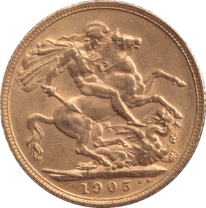1905 GOLD SOVEREIGN ( EF ) - Sovereign - Cambridgeshire Coins