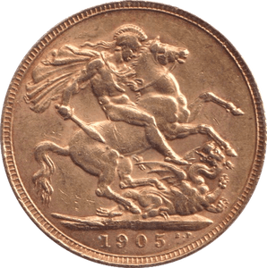 1905 GOLD SOVEREIGN ( UNC ) PERTH MINT - SOVEREIGN - Cambridgeshire Coins