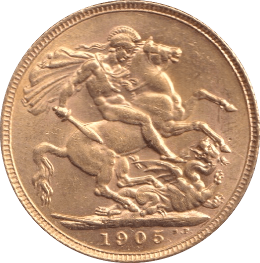 1905 GOLD SOVEREIGN ( UNC ) - SOVEREIGN - Cambridgeshire Coins