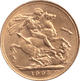 1905 GOLD SOVEREIGN ( UNC ) - SOVEREIGN - Cambridgeshire Coins