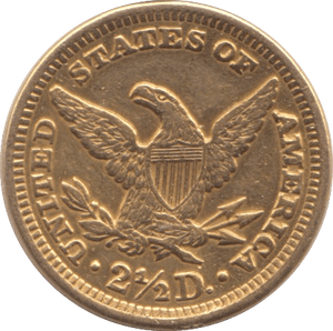 1905 GOLD TWO AND HALF DOLLARS USA - Gold World Coins - Cambridgeshire Coins