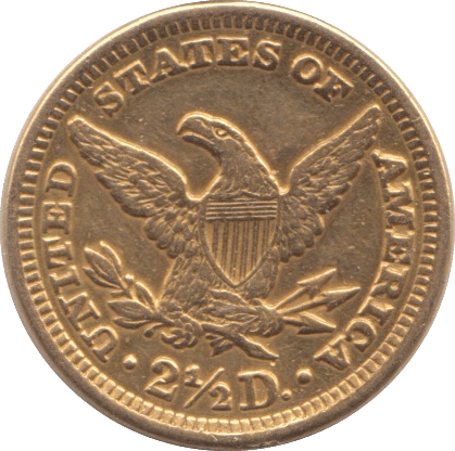 1905 GOLD TWO AND HALF DOLLARS USA - Gold World Coins - Cambridgeshire Coins